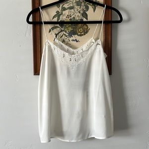 Sezane Paloma Top Ecru New With Tags NWT